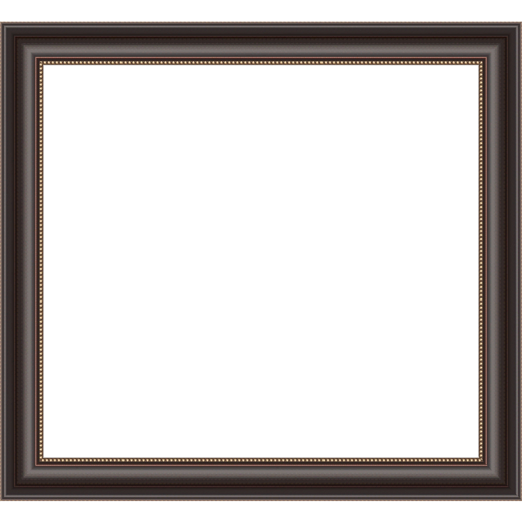 Landscape_Black Scoop with Gold Beeds