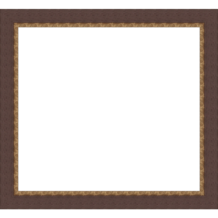 Landscape_Walnut Angled Panel with Gold Lip