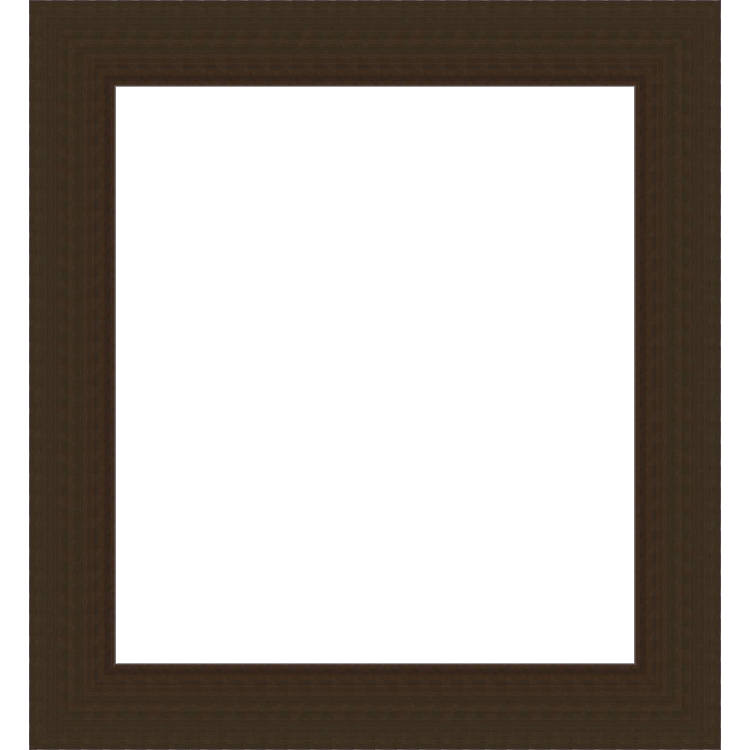 Portrait_Black with Brown Scratch Flat Pin