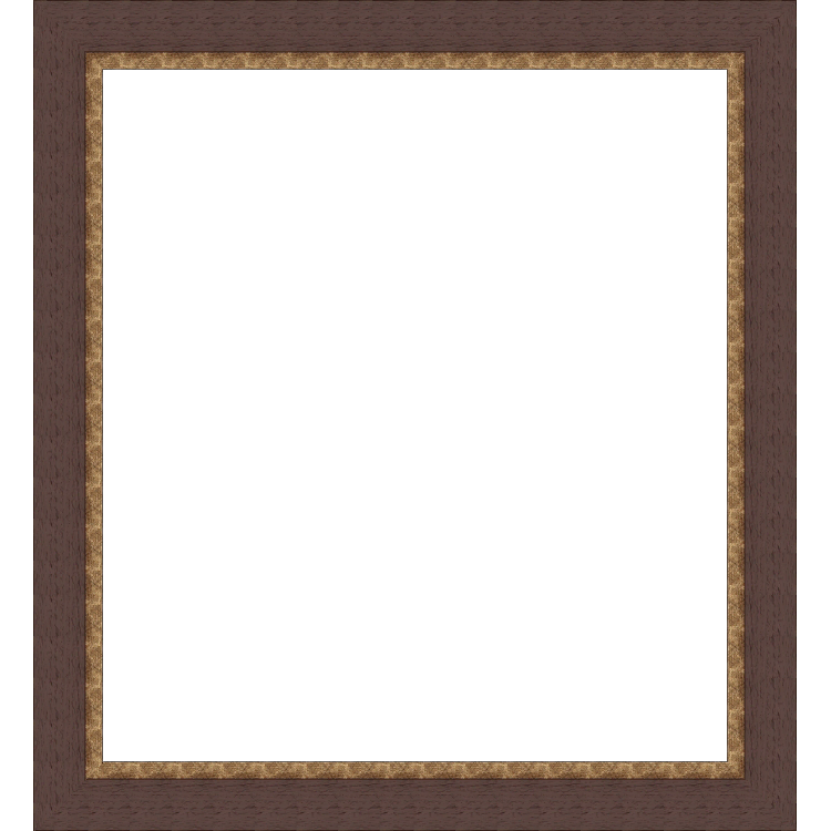 Portrait_Walnut Angled Panel with Gold Lip