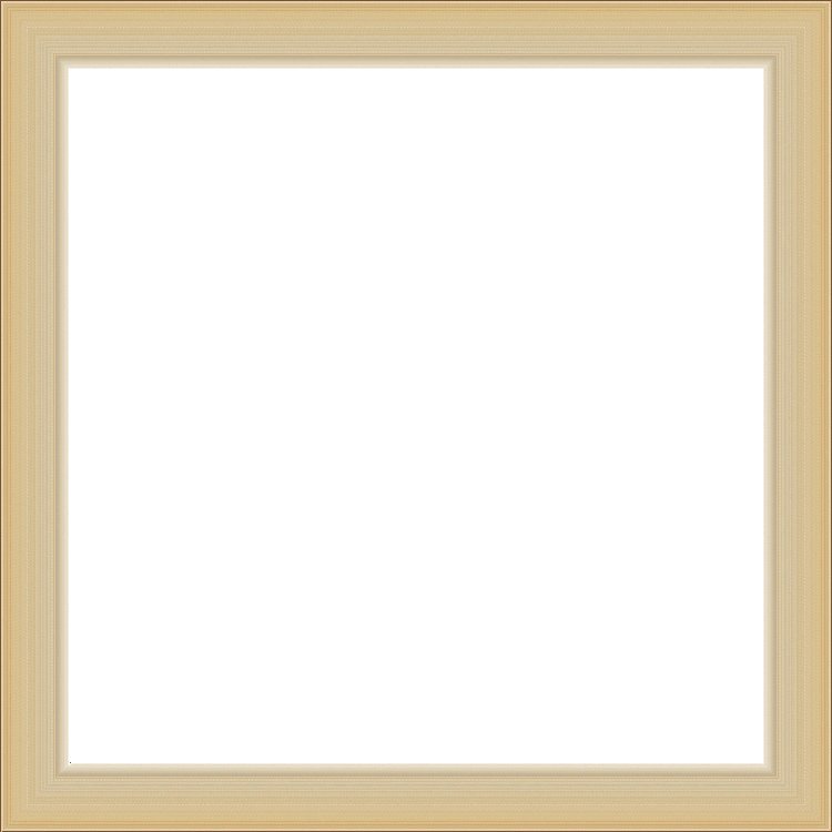 Silver Square with Lowered Inset Lip