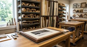 Custom picture framing Mississauga & Brampton - Supreme Pictures framing workshop