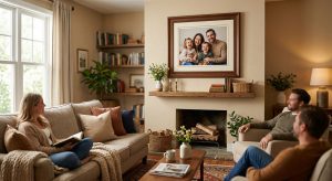 Picture frames Mississauga & Brampton — custom framed portrait by Supreme Pictures